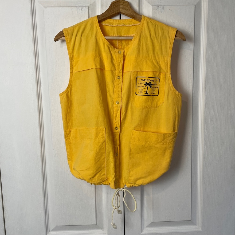 Sleeveless Vest Top Retro BEACHY